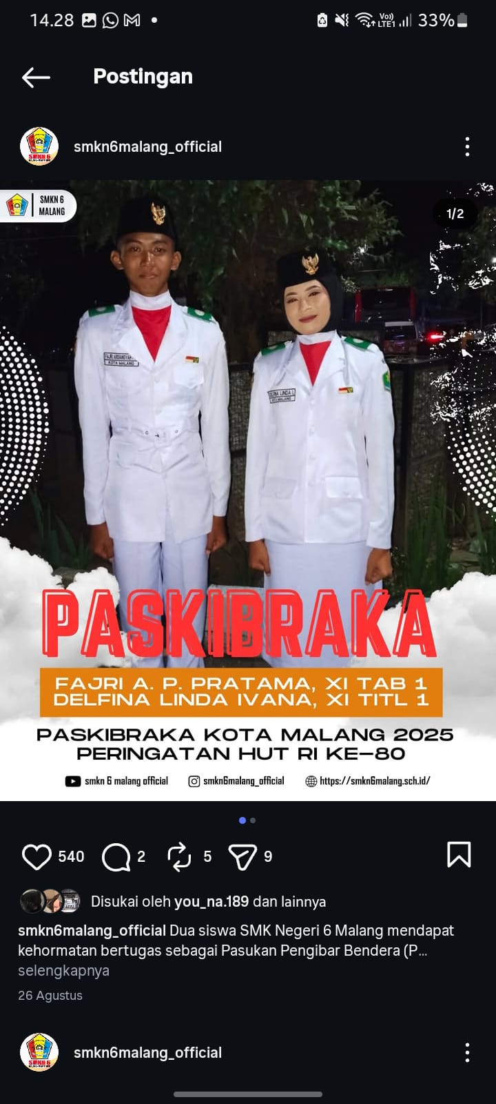 Paskibraka Malang